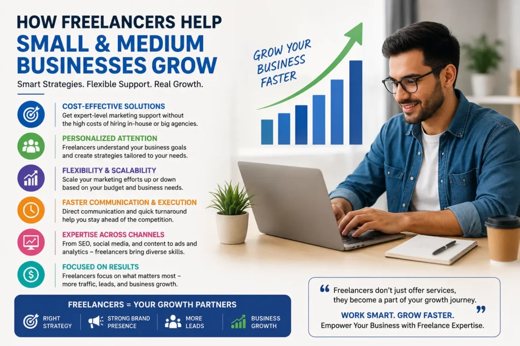 Digital Marketing Strategist in Bahrain Helps Businesses Grow Faster with freelance marketing support for small and medium businesses