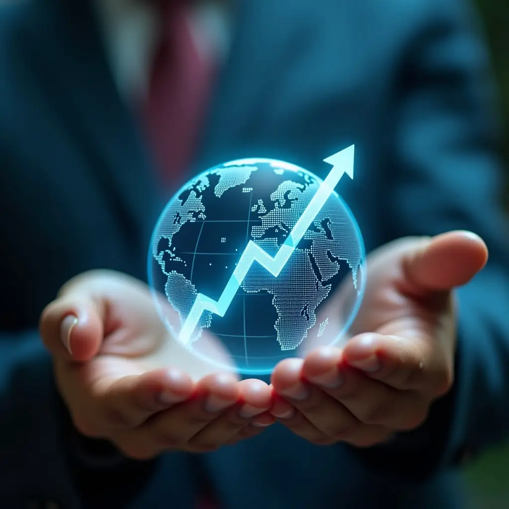 Digital marketing strategist in Bahrain driving global business growth with data analytics and upward trend